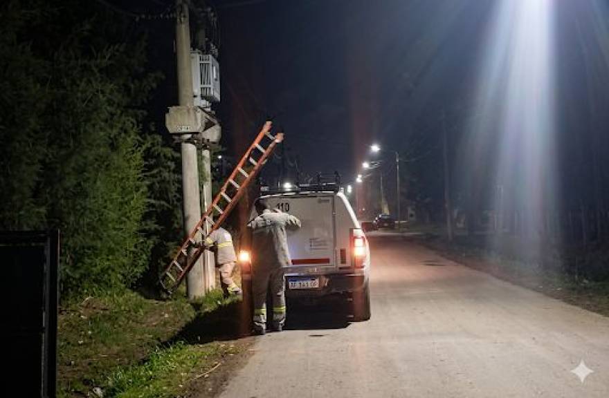 “Hace tres días que estamos sin luz”